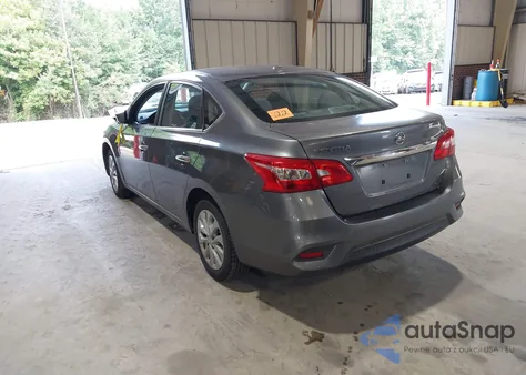 2018 Nissan Sentra Sv из США, поврежденный, VIN 3N1AB7AP8JL619889